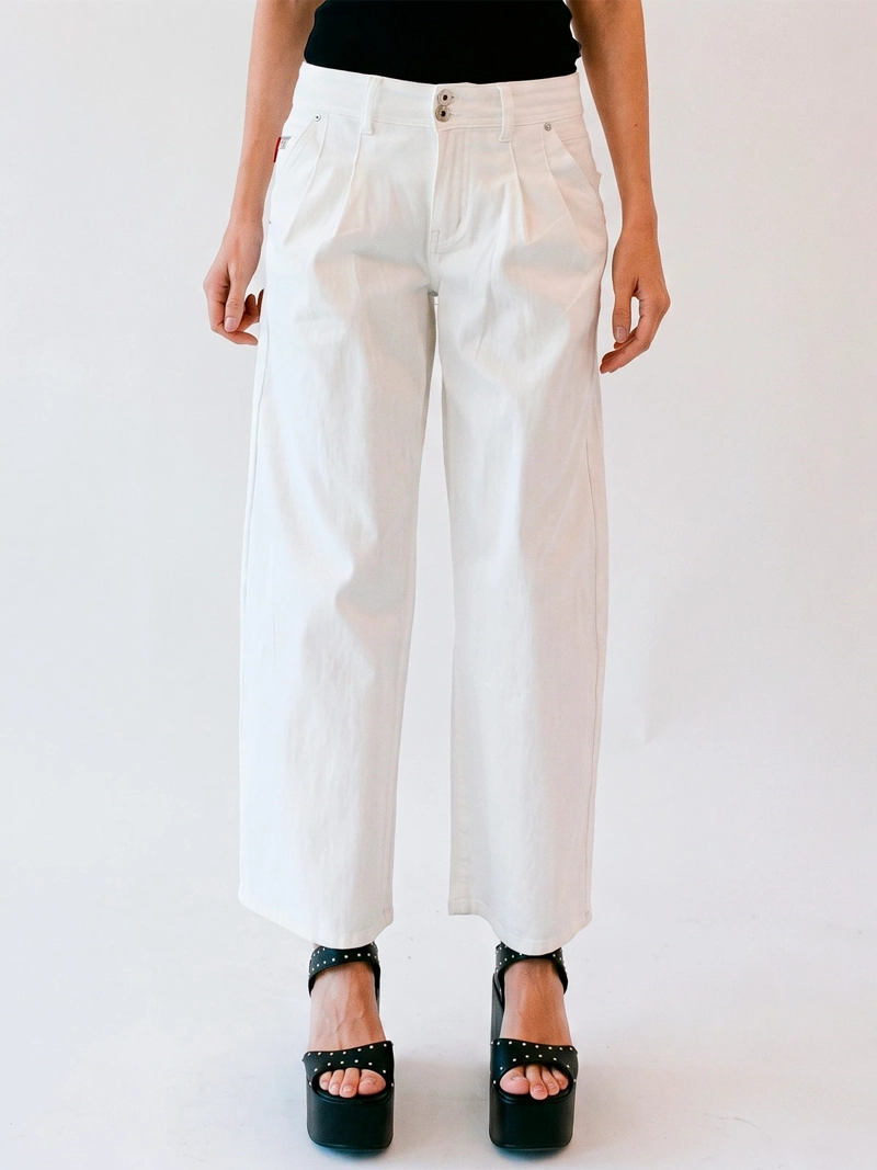 PANTALÓN MUJER ELLUS ALGODÓN  - 2