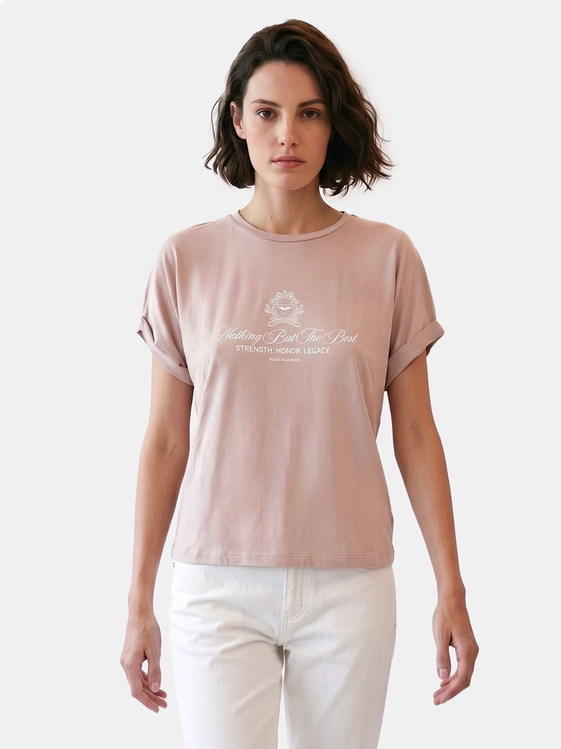 POLERA MUJER ELLUS MANGA CORTA - 1