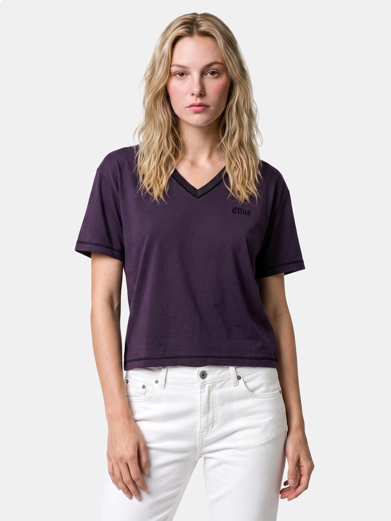POLERA MUJER ELLUS MANGA CORTA - 1