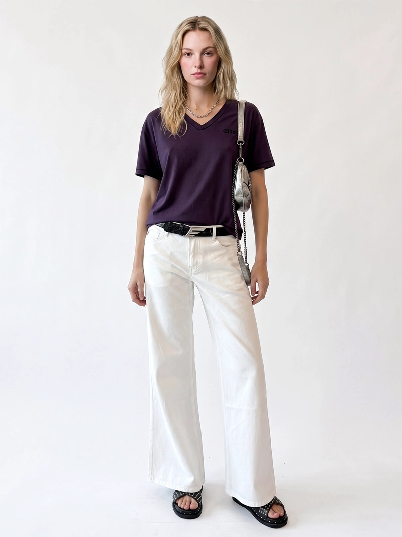 POLERA MUJER ELLUS MANGA CORTA - 4