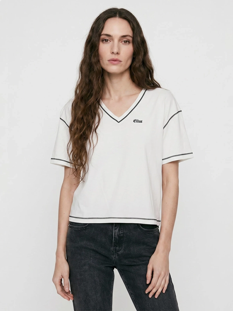 POLERA MUJER ELLUS MANGA CORTA - 1