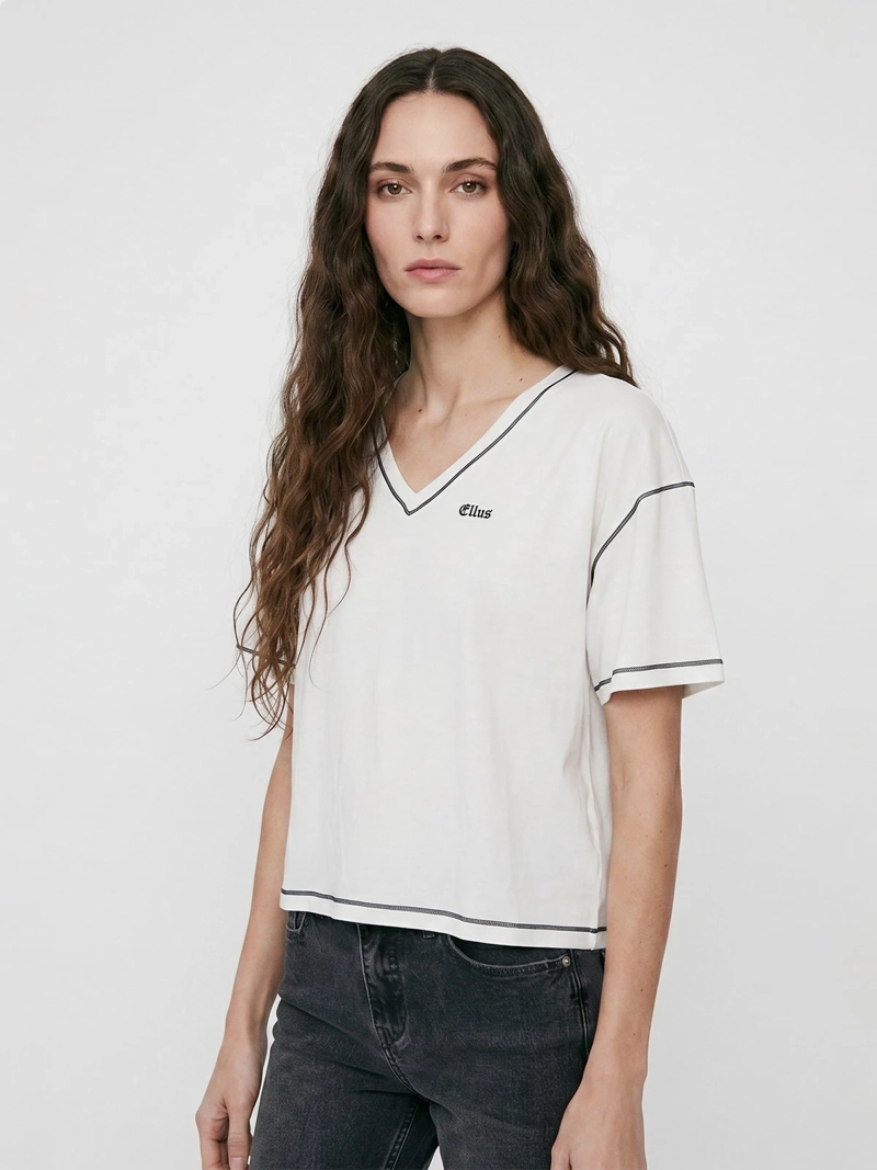 POLERA MUJER ELLUS MANGA CORTA - 3