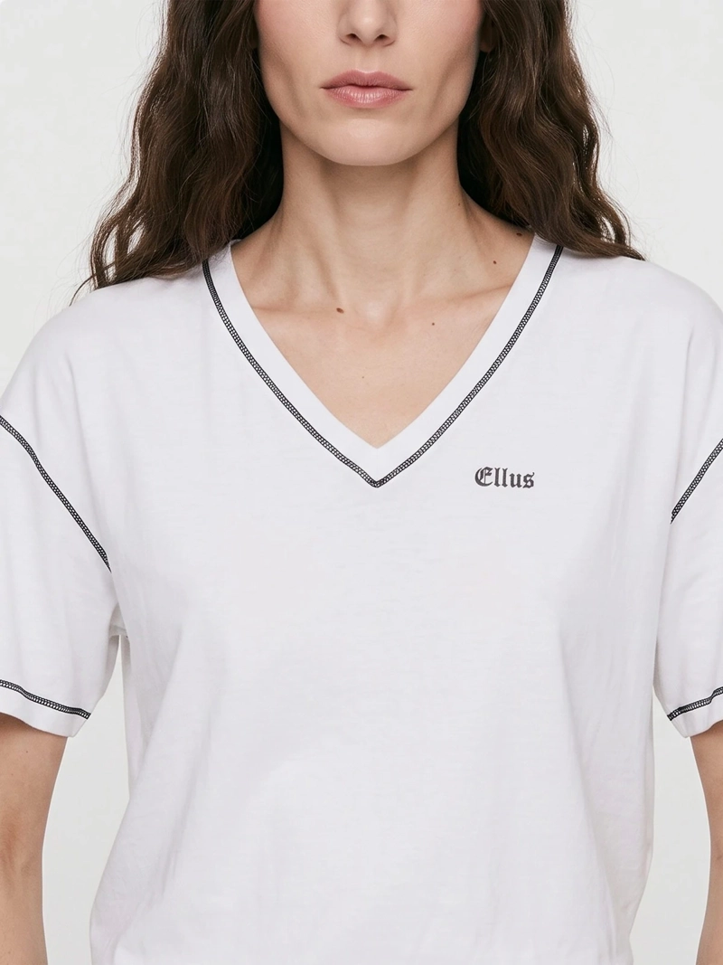 POLERA MUJER ELLUS MANGA CORTA - 4
