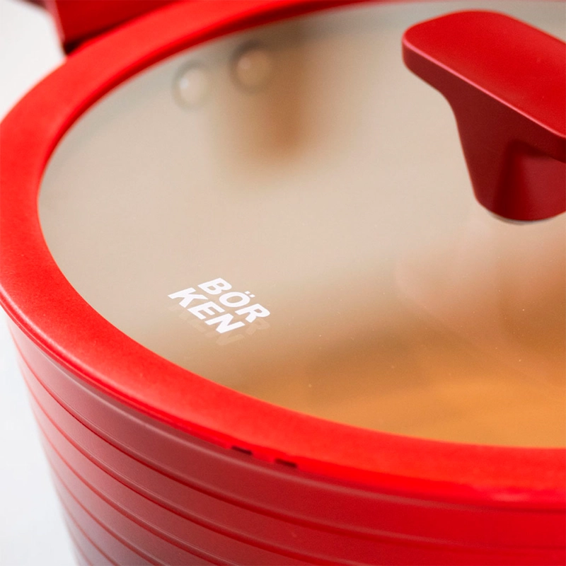 BATERÍA DE COCINA BÖRKEN COLORS 7 PIEZAS  - 3