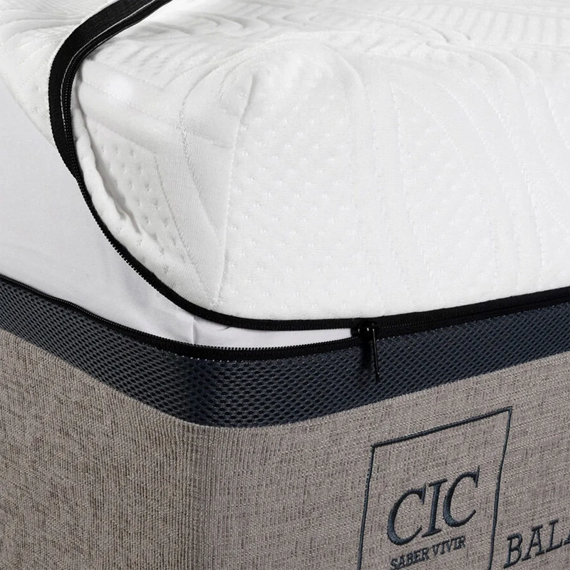 CAMA EUROPEA CIC BALANCE B/D 2 PLAZAS +RESPALDO GRIS - 6