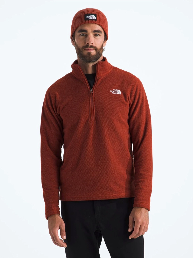 POLAR OUTDOOR HOMBRE THE NORTH FACE TEXTURED CAP ROCK 1/4 ZIP