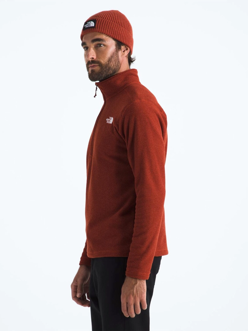 POLAR OUTDOOR HOMBRE THE NORTH FACE TEXTURED CAP ROCK 1/4 ZIP - 2