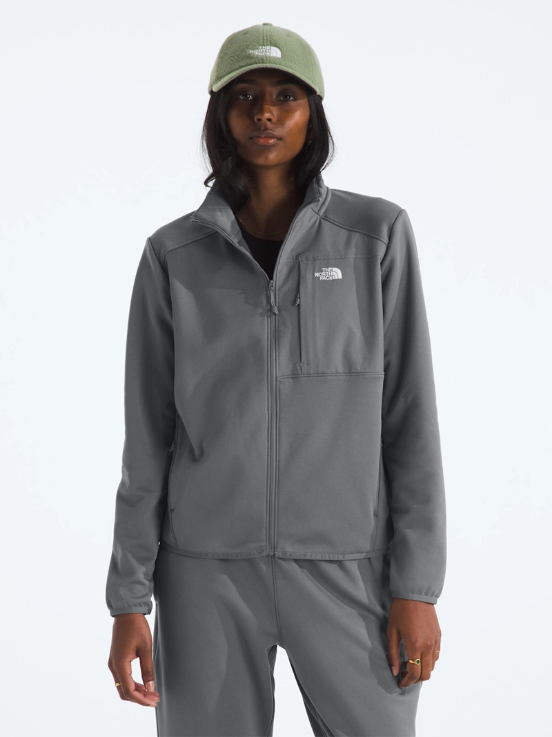 POLAR OUTDOOR MUJER THE NORTH FACE PERFORMANCE FLEECE FULL ZIP Gris L