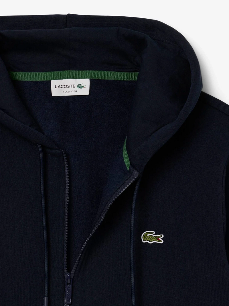 POLERON HOMBRE LACOSTE ALGODÓN CON CAPUCHA - 4