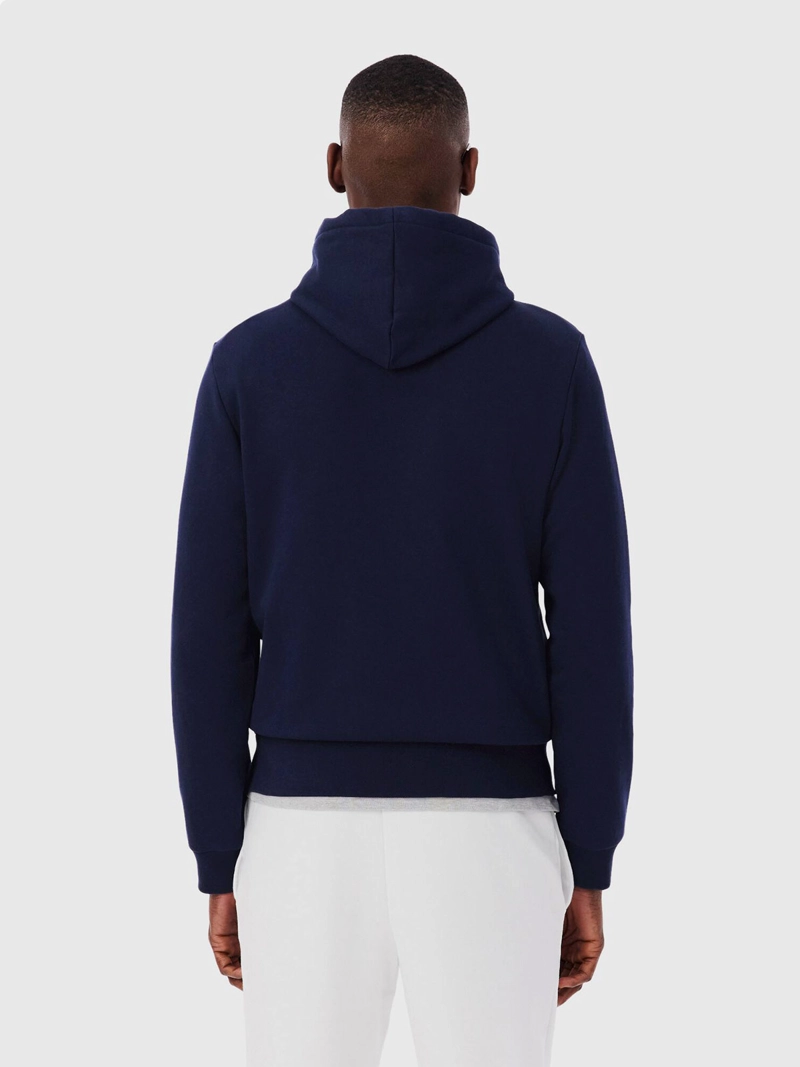 POLERON HOMBRE LACOSTE ALGODÓN CON CAPUCHA - 2
