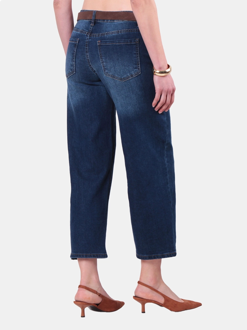 JEANS MUJER WADOS WIDE LEG TIRO MEDIO - 4