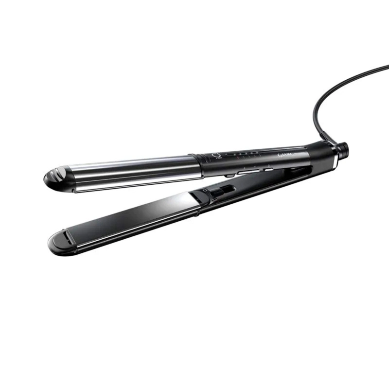 ALISADOR DE PELO GAMA IHT IQ LED 2 EN 1 BLACK - 2