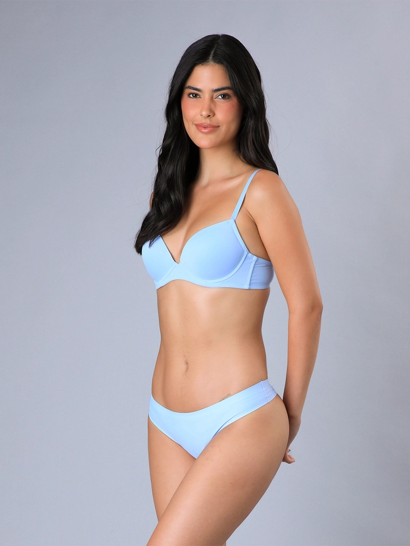 PACK X3 SOSTÉN MUJER FLORES BALCONET PUSH UP - 4