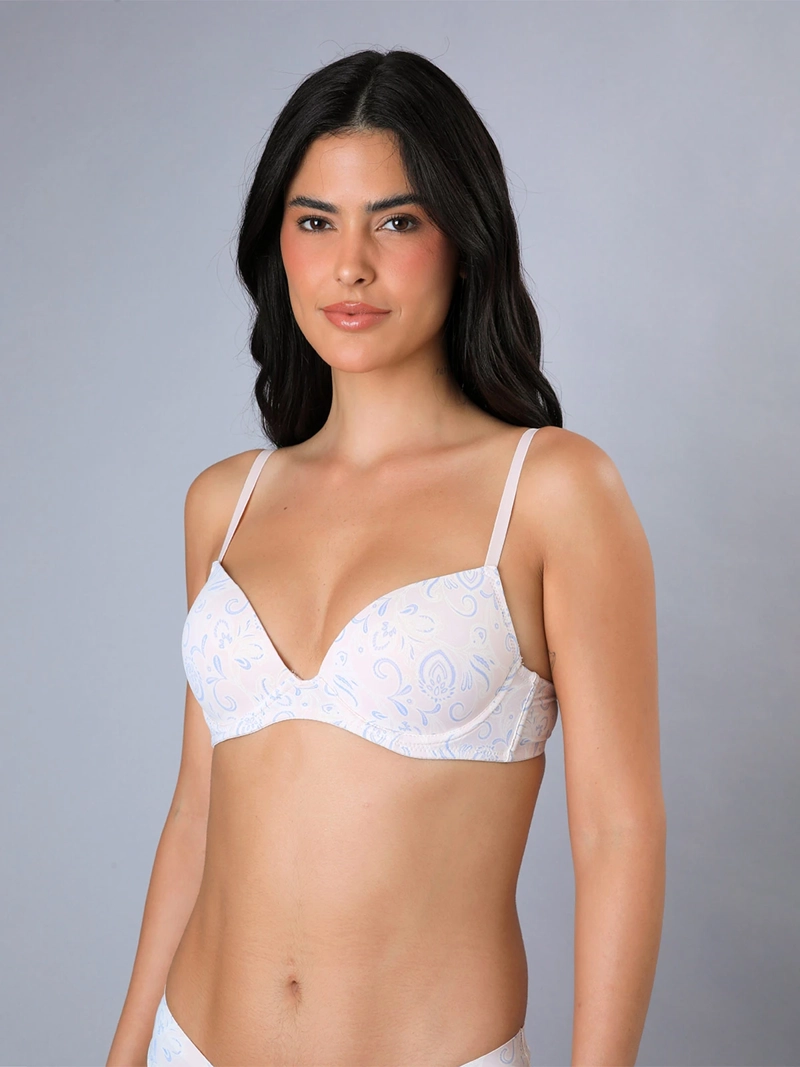 PACK X3 SOSTÉN MUJER FLORES BALCONET PUSH UP - 5