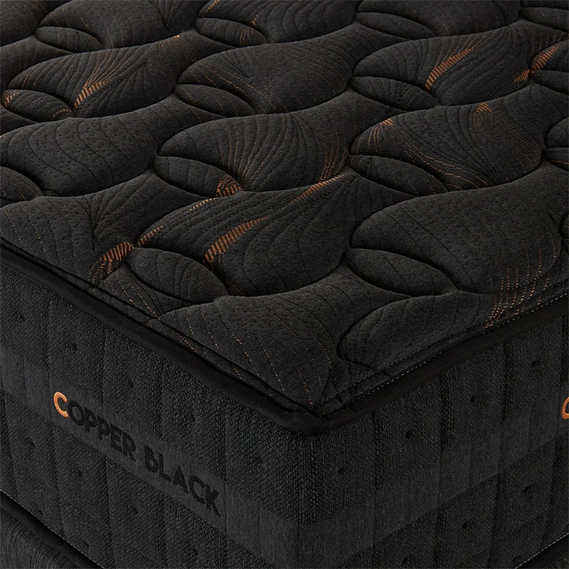 CAMA EUROPEA CELTA COPPER BLACK 2 PLAZAS + SET VILLARREAL - 3