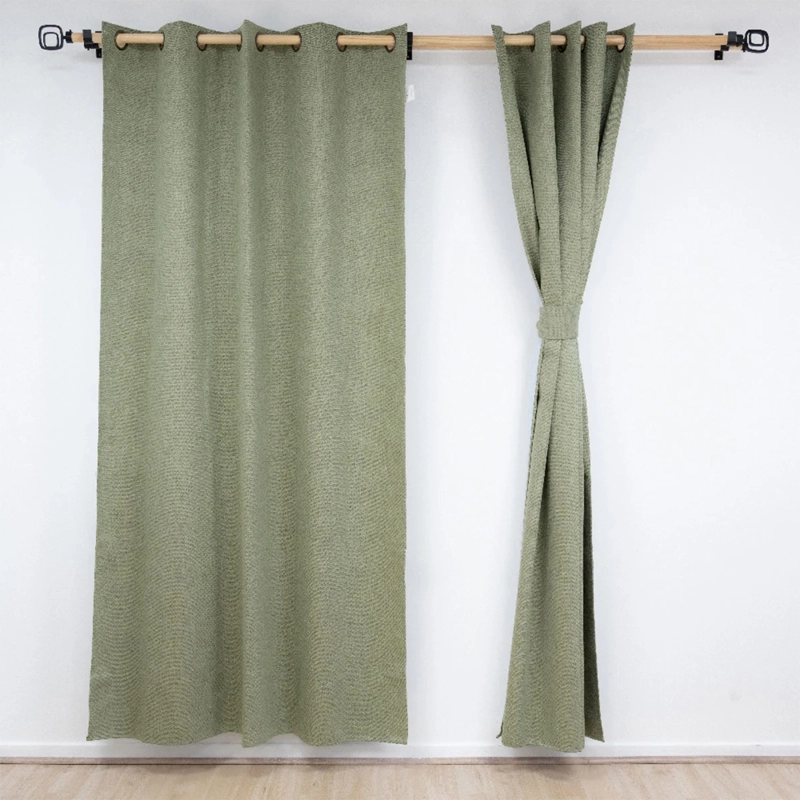 SET CORTINA DORAL VARSOVIA BLACKOUT VERDE AGUA - 2