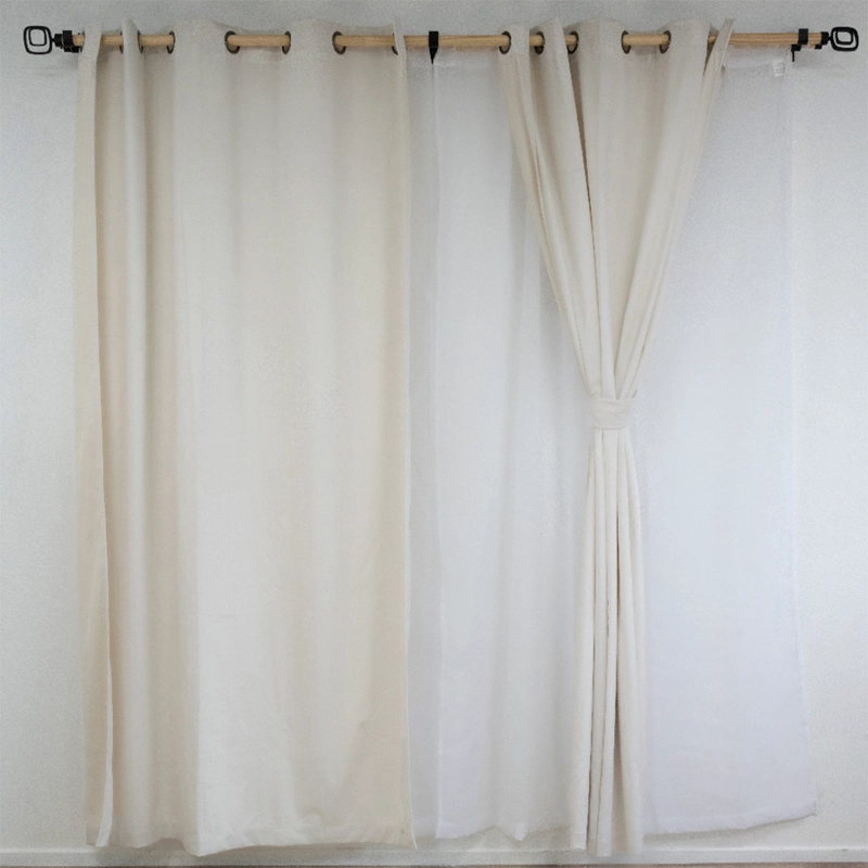 SET CORTINA DORAL LUCIANA CRUDO - 2