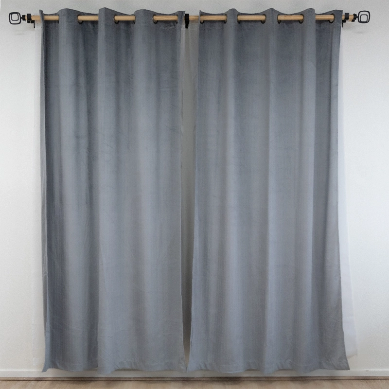 SET CORTINA DORAL LUCIANA GRIS