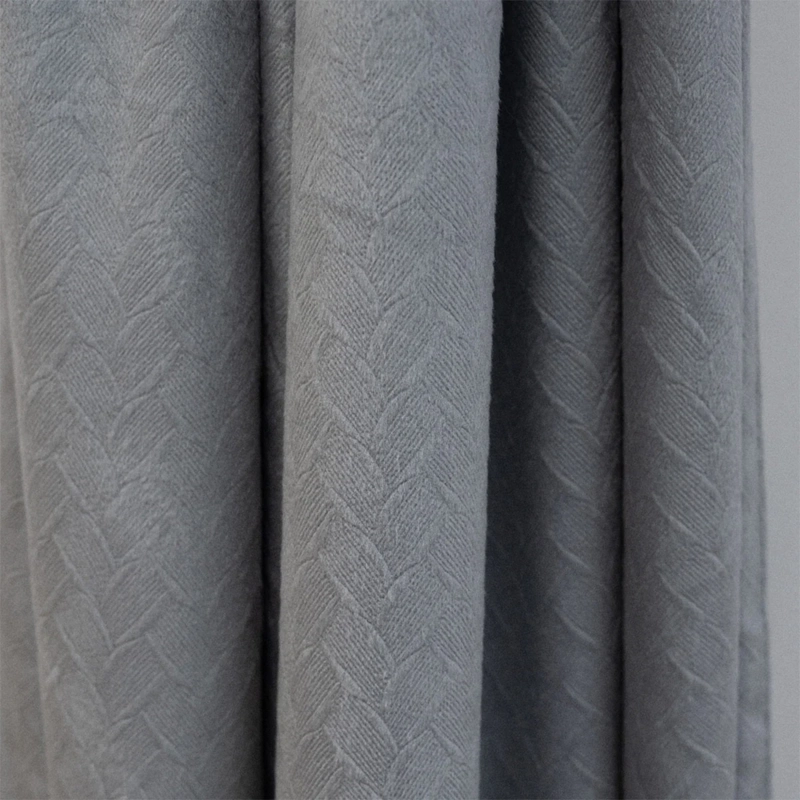 SET CORTINA DORAL LUCIANA GRIS - 4