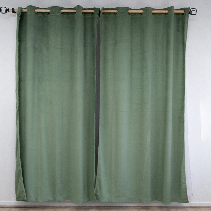 SET CORTINA DORAL LUCIANA VERDE