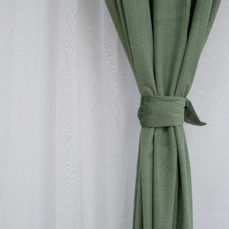 SET CORTINA DORAL LUCIANA VERDE - 3