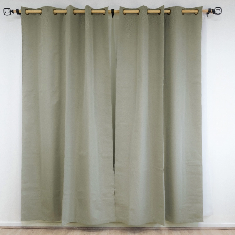 SET CORTINA DORAL MUGUET BLACKOUT TAUPE