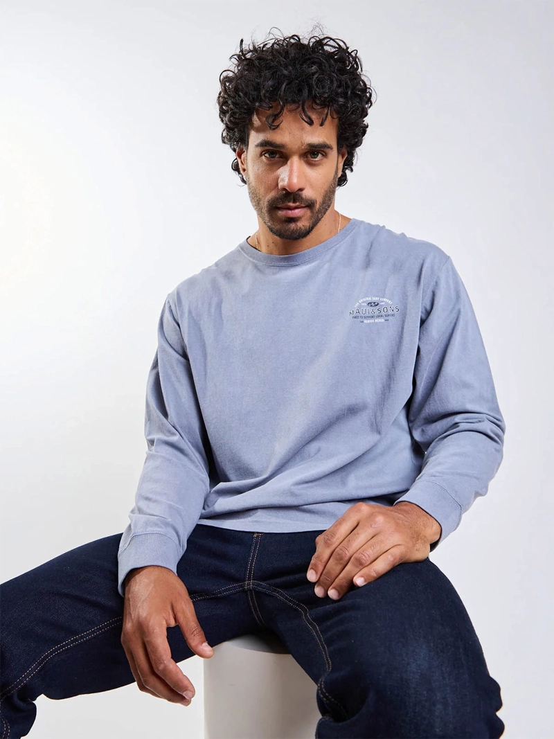 POLERA HOMBRE MAUI AND SONS MANGA LARGA - 5