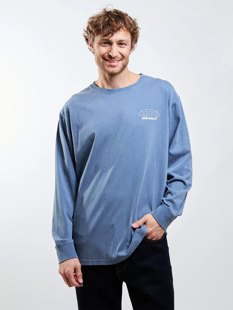 POLERA HOMBRE MAUI AND SONS MANGA LARGA - 1