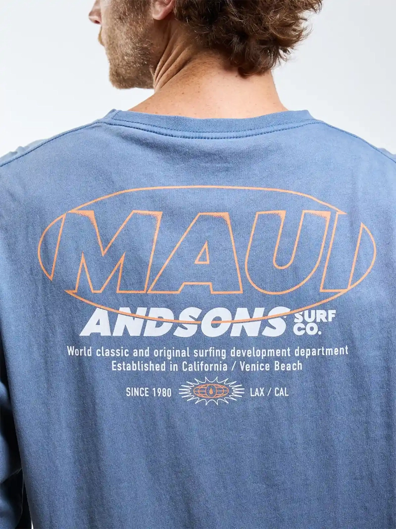 POLERA HOMBRE MAUI AND SONS MANGA LARGA - 4