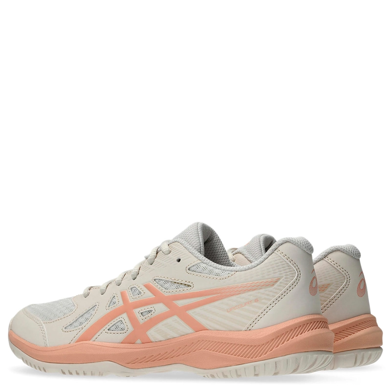 ZAPATILLAS MUJER ASICS VOLEIBOL BEIGE UPCOURT 6 - 4