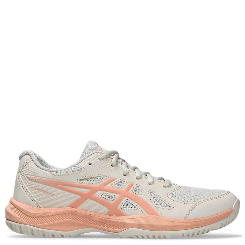 ZAPATILLAS MUJER ASICS VOLEIBOL BEIGE UPCOURT 6