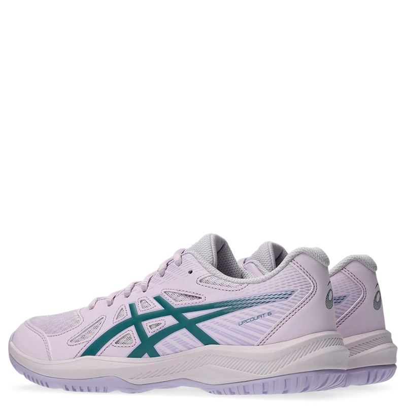 ZAPATILLAS MUJER ASICS VOLEIBOL LILA UPCOURT 6 - 3