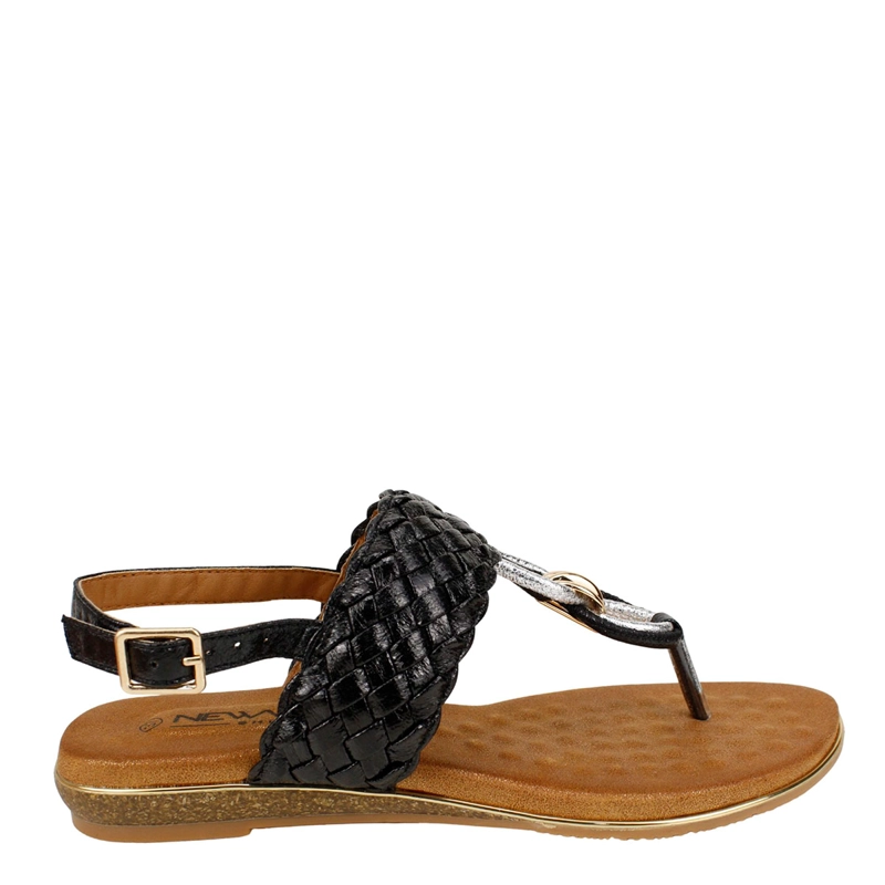 SANDALIAS MUJER VERAZZI NEGRO