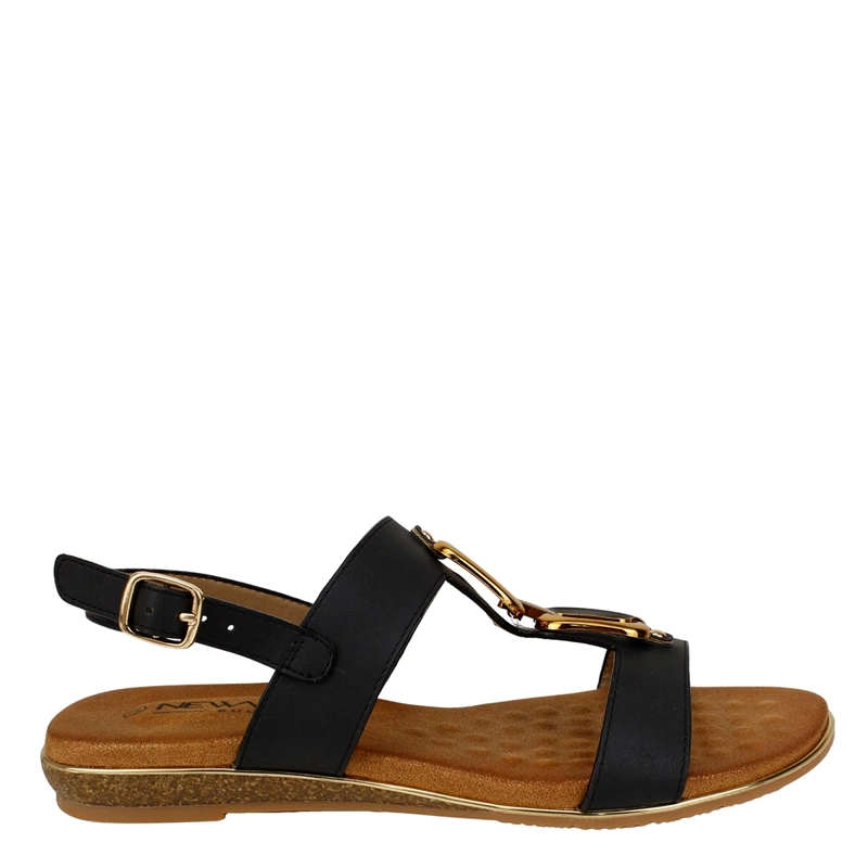 SANDALIAS MUJER VERAZZI NEGRO
