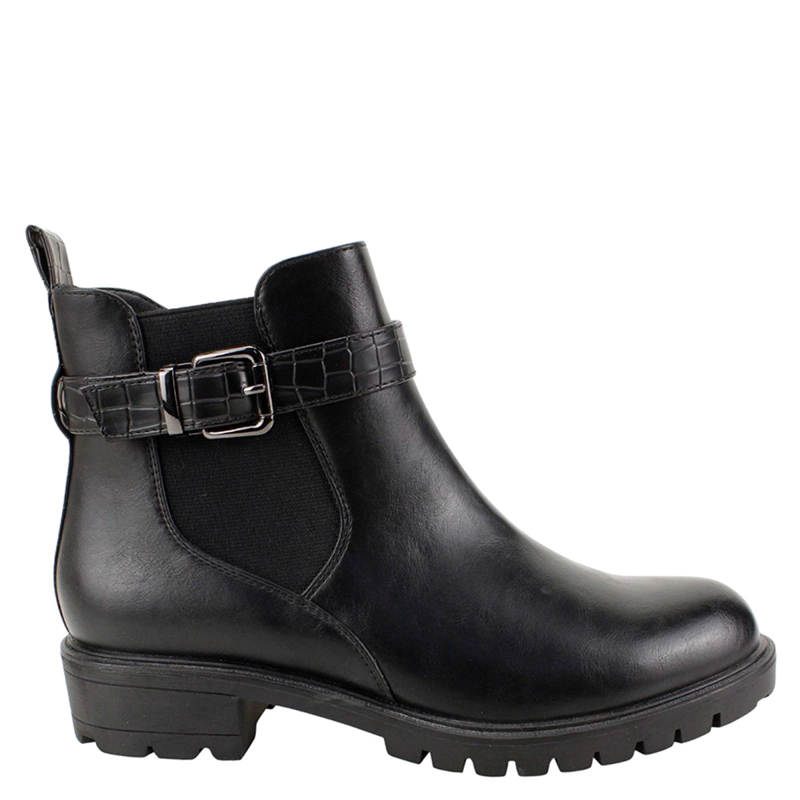 BOTINES MUJER VERAZZI NEGRO  - 1