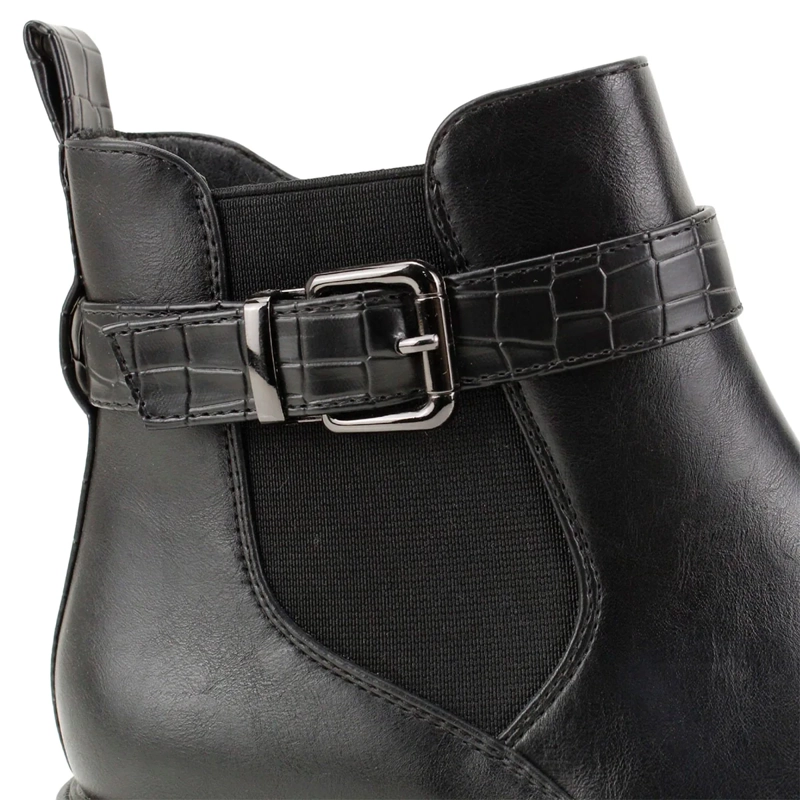 BOTINES MUJER VERAZZI NEGRO  - 4