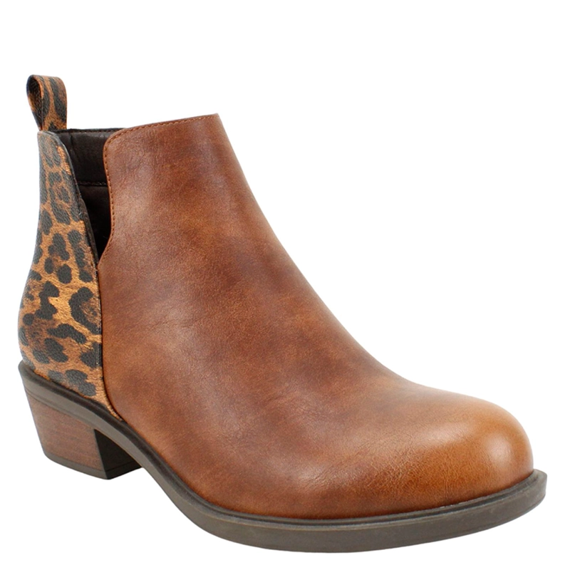 BOTINES MUJER VERAZZI CAMEL - 2