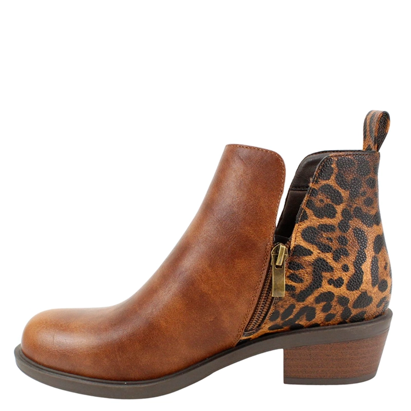 BOTINES MUJER VERAZZI CAMEL - 3