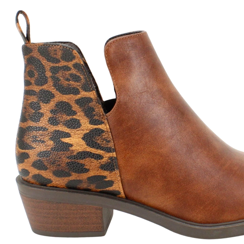 BOTINES MUJER VERAZZI CAMEL - 4