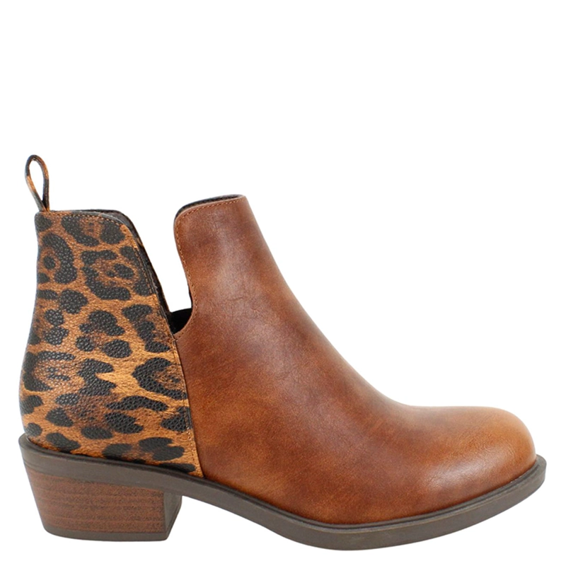BOTINES MUJER VERAZZI CAMEL - 1