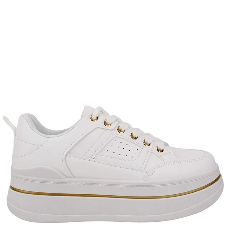 ZAPATILLAS MUJER VERAZZI CASUALES BLANCO - 1
