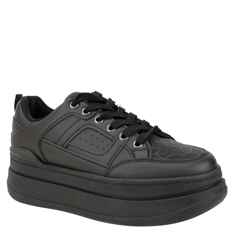 ZAPATILLAS MUJER VERAZZI CASUALES NEGRO - 2