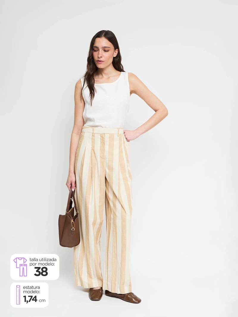 PANTALÓN MUJER MARQUIS ALGODÓN