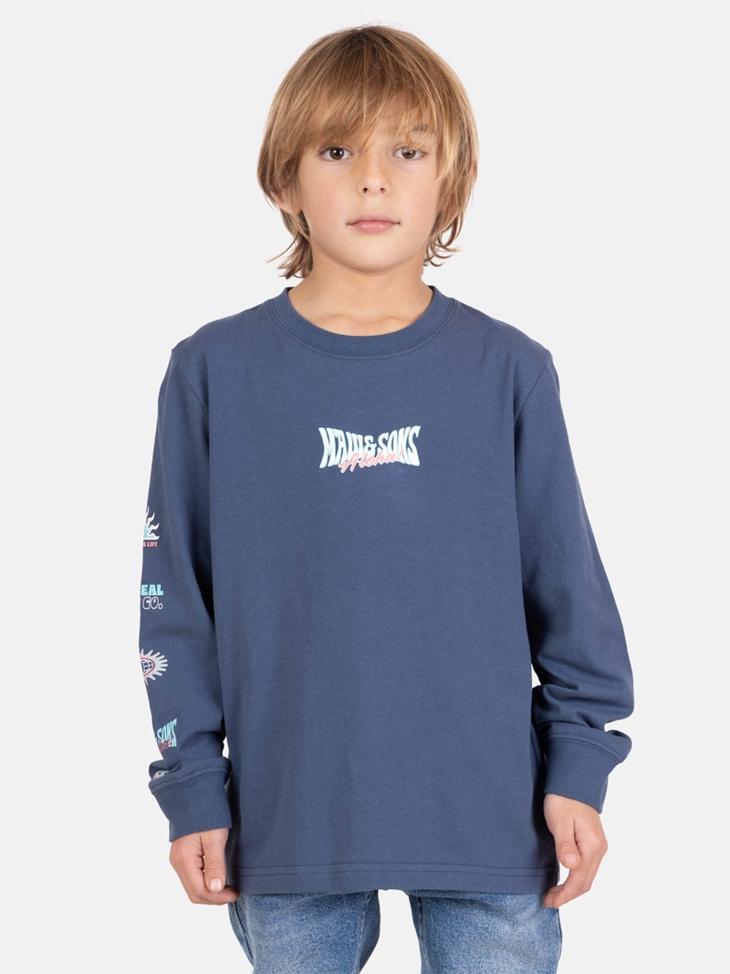 POLERA NIÑO MAUI AND SONS MANGA LARGA - 1