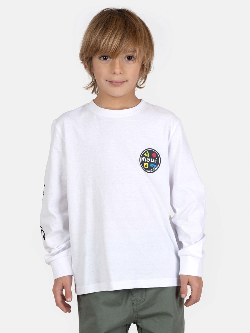 POLERA NIÑO MAUI AND SONS MANGA LARGA - 1