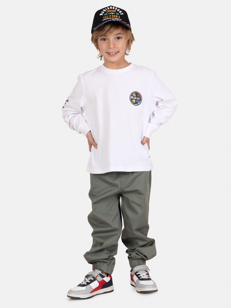POLERA NIÑO MAUI AND SONS MANGA LARGA - 4