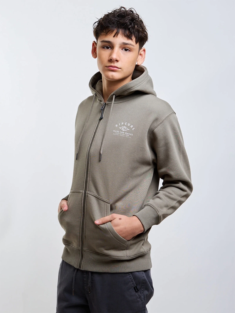 POLERÓN NIÑO RIP CURL FULL ZIPPER - 1
