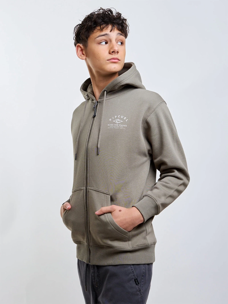 POLERÓN NIÑO RIP CURL FULL ZIPPER - 2