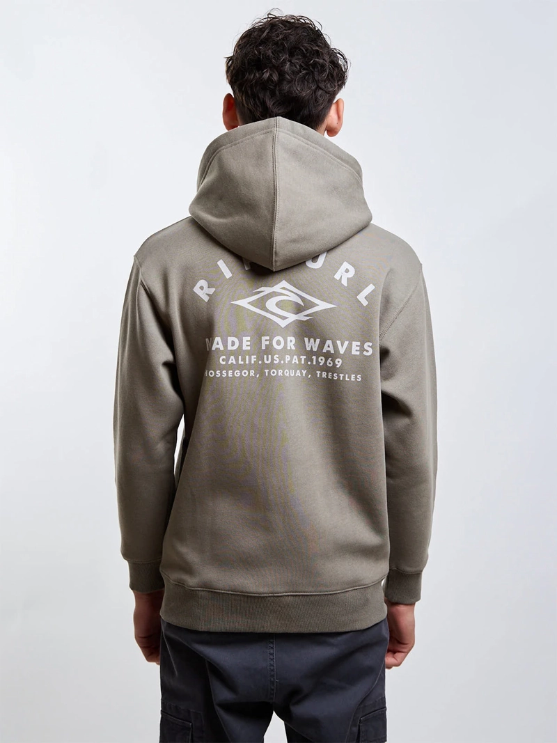 POLERÓN NIÑO RIP CURL FULL ZIPPER - 4