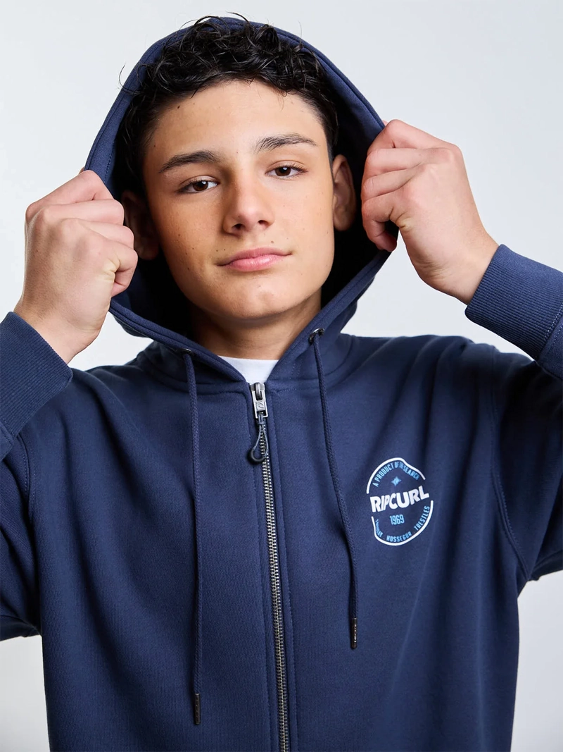 POLERÓN NIÑO RIP CURL FULL ZIPPER - 5